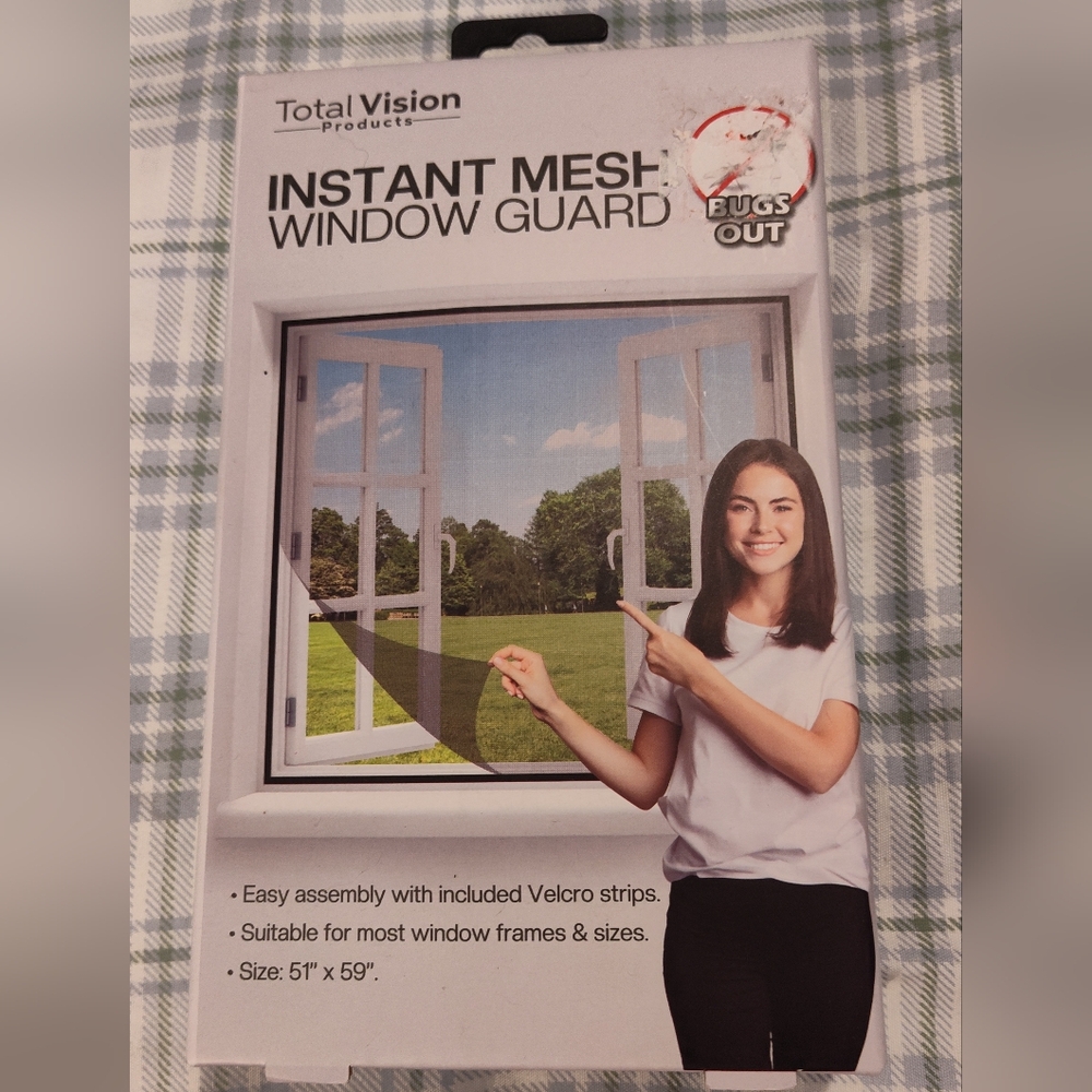 NEW! Instant Mesh Window Guard